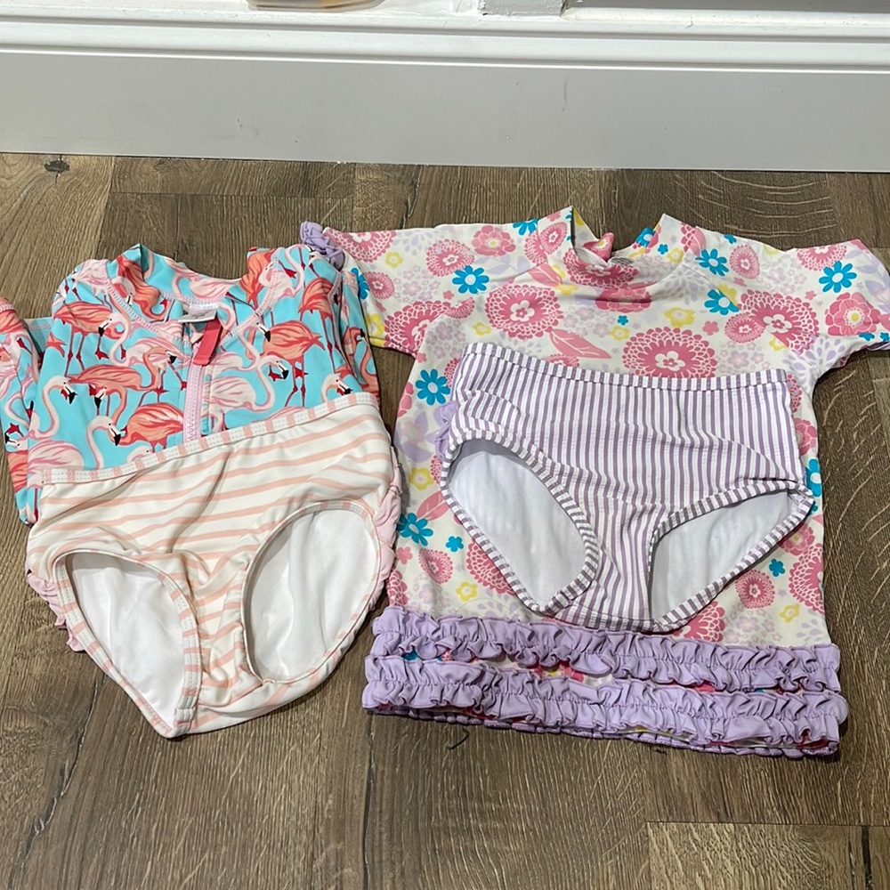 Ruffle Butts Size 5 Swim